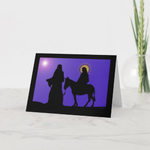 Mary & Joseph Feestdagen Kaart