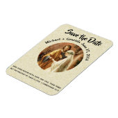 Mary Joseph Katholiek SAVE THE DATE Bruiloft Magneet (Linkerzijde)
