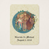 Mary Joseph, katholieke bruiloft voor Heilige Kaar Visitekaartje (Voorkant)
