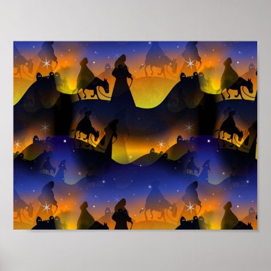 Mary & Joseph Kerstmis Nativiteit Poster (Voorkant)