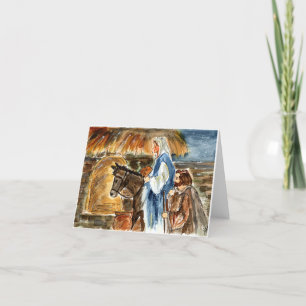 Mary & Joseph Nota Kaart Blank binnen een Envelop