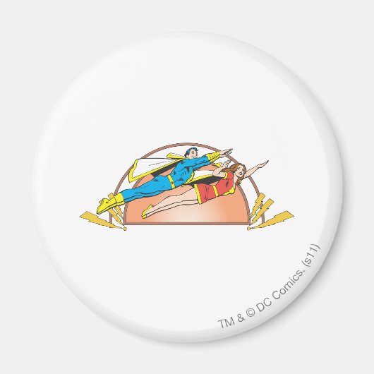 Mary & Junior Fly Magneet (Voorkant)