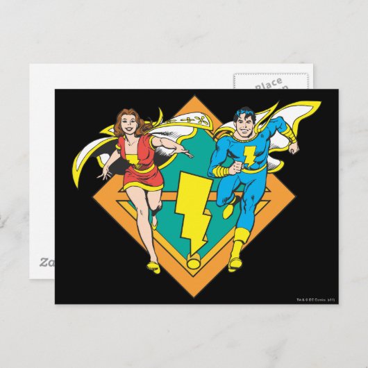 Mary & Junior Run Briefkaart (Voorkant / Achterkant)