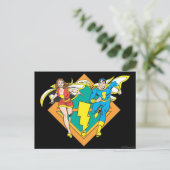 Mary & Junior Run Briefkaart (Staand voorkant)