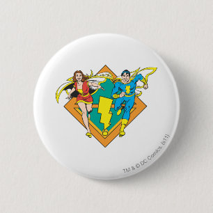 Mary & Junior Run Ronde Button 5,7 Cm