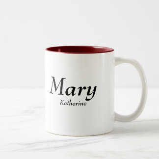 Mary, Katherine Tweekleurige Koffiemok