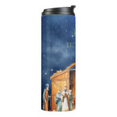 Mary, kende je Nativity Tumbler? Thermosbeker (Gedraaid links)