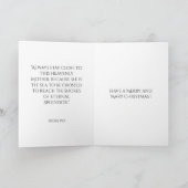 Mary Kerstmis Feestdagen Kaart (Binnen)