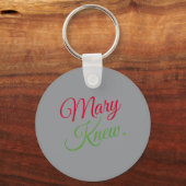 Mary Knew Christmas Sleutelhanger (Voorkant)