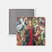 Mary, koningin van de hemel, c. 1485-1500 magneet (Voorkant / Achterkant)