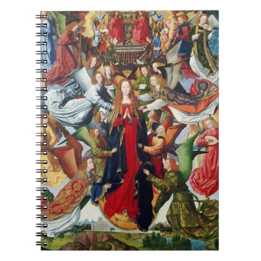 Mary, koningin van de hemel, c. 1485-1500 notitieboek (Voorkant)