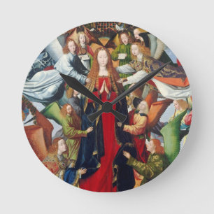 Mary, koningin van de hemel, c. 1485-1500 ronde klok
