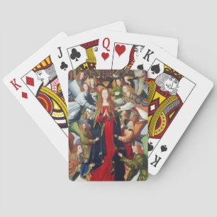 Mary, koningin van de hemel, c. 1485-1500 speelkaarten
