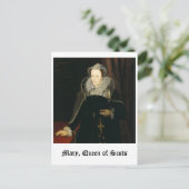 Mary, koningin van Schotten Briefkaart (Staand voorkant)