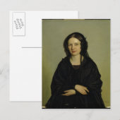 Mary Kramer , 1845 Briefkaart (Voorkant / Achterkant)
