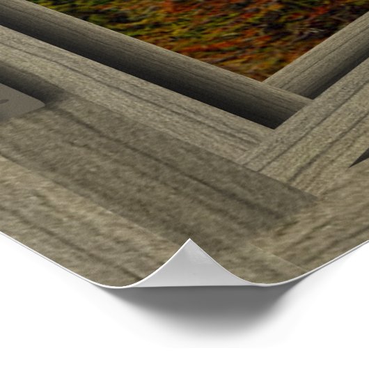 Mary Lake door een open Poster (Hoek)