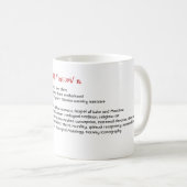 Mary Lexicon Design – een eerbetoon aan de moeder Koffiemok (Voorkant rechts)