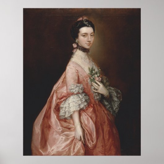 Mary Little, later Lady Carr Poster (Voorkant)