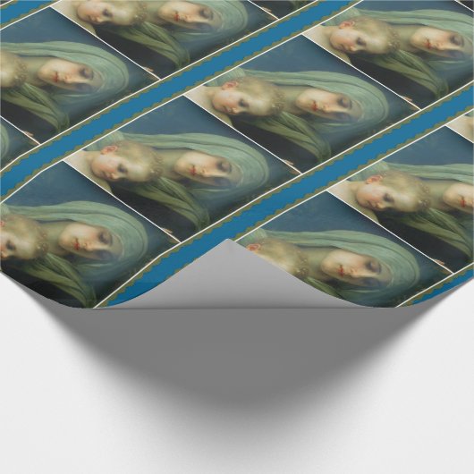 Mary Maagd zonder kind Jezus Cadeaupapier (Hoek)