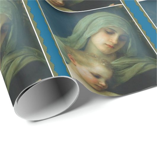 Mary Maagd zonder kind Jezus Cadeaupapier (Rol Hoek)