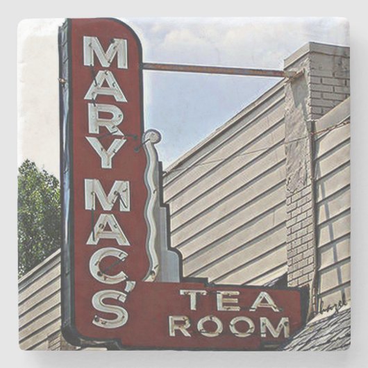 Mary Mac's Tea Room, Mary Mac's Atlanta, Mary Mac Stenen Onderzetter (Voorkant)