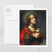 Mary Magdalene, 1660-70 (olie op doek) Briefkaart (Voorkant / Achterkant)