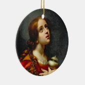 Mary Magdalene, 1660-70 (olie op doek) Keramisch Ornament (Rechts)