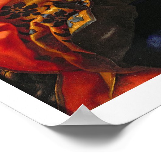 Mary Magdalene, 1660-70 (olie op doek) Poster (Hoek)