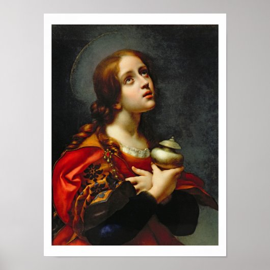 Mary Magdalene, 1660-70 (olie op doek) Poster (Voorkant)