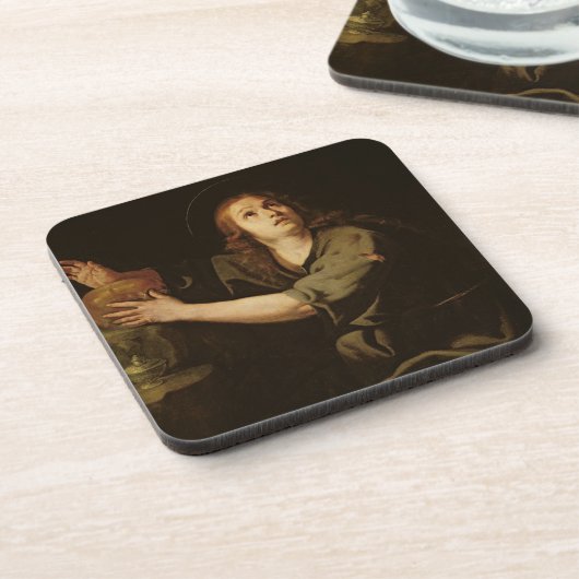 Mary Magdalene Bier Onderzetter (Linkerzijde)