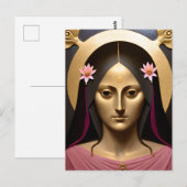 Mary Magdalene Briefkaart (Voorkant / Achterkant)