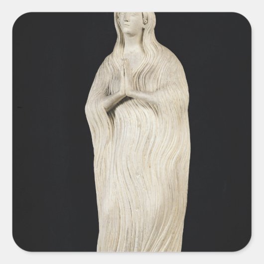 Mary Magdalene, c.1310 Vierkante Sticker (Voorkant)
