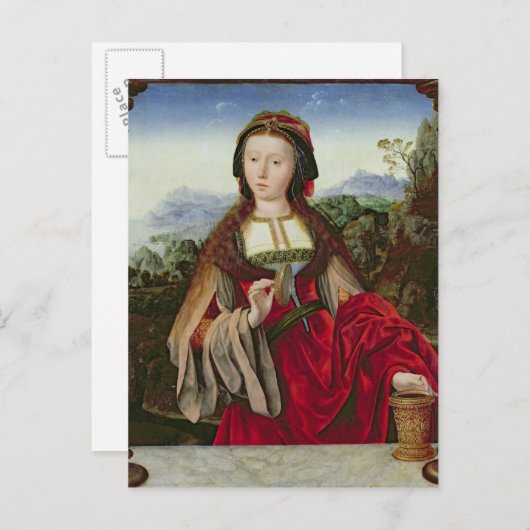 Mary Magdalene, c.1520-25 Briefkaart (Voorkant / Achterkant)