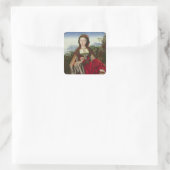 Mary Magdalene, c.1520-25 Vierkante Sticker (Tas)