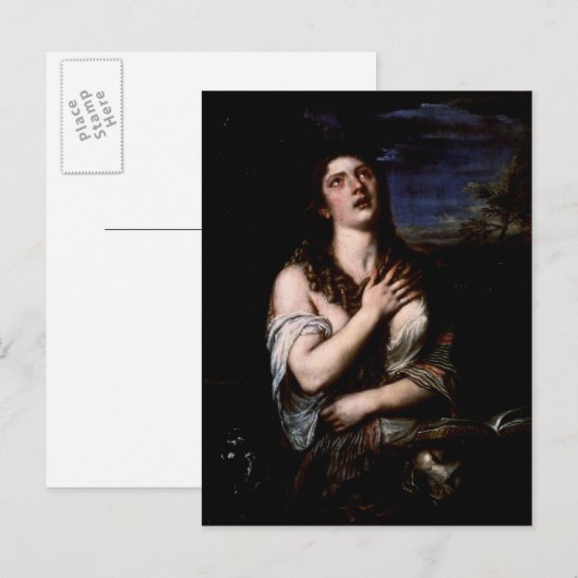 Mary Magdalene, c.1561 Briefkaart (Voorkant / Achterkant)