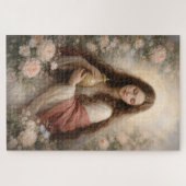 Mary Magdalene Classical Peaceful Timeless Pastel Legpuzzel (Horizontaal)