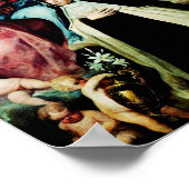 Mary Magdalene de Pazzi door Pedro de Moya Poster (Hoek)