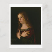 Mary Magdalene, detail van de Maagd en Kind w Briefkaart (Voorkant)