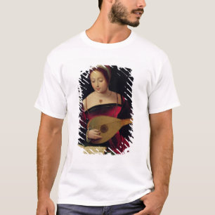 Mary Magdalene die de Lute speelt T-shirt