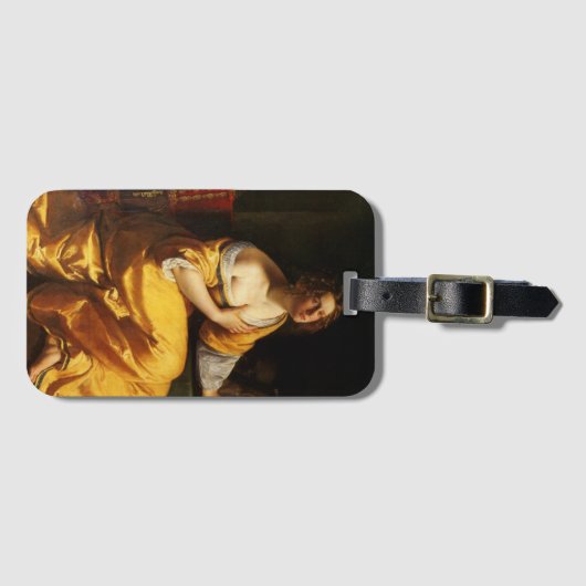 Mary Magdalene (door Artemisia Gentileschi) Bagagelabel (Voorkant (horizontaal))