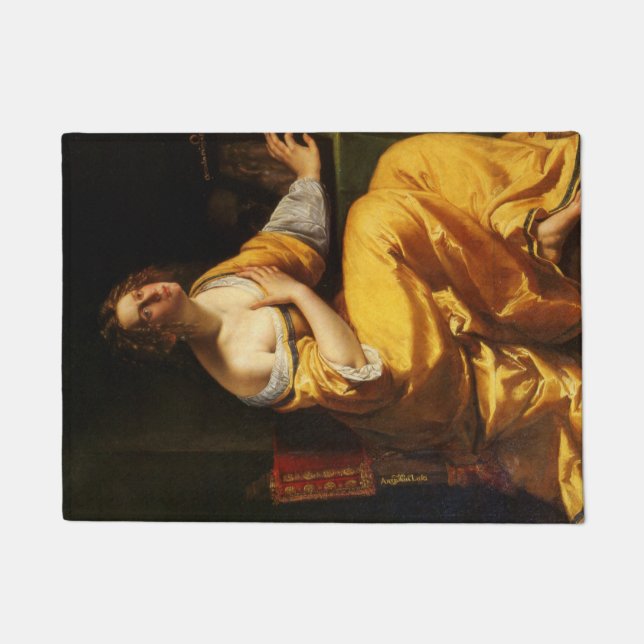 Mary Magdalene (door Artemisia Gentileschi) Deurmat (Voorkant)