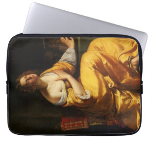Mary Magdalene (door Artemisia Gentileschi) Laptop Sleeve