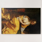 Mary Magdalene (door Artemisia Gentileschi) Legpuzzel (Horizontaal)