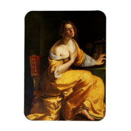 Mary Magdalene (door Artemisia Gentileschi) Magneet