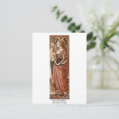 Mary Magdalene. Door Carlo Crivelli Briefkaart (Staand voorkant)