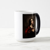 Mary Magdalene door Carlo Dolci Magische Mok (Voorkant rechts)