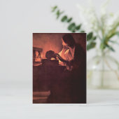 Mary Magdalene door Georges de La Tour Briefkaart (Staand voorkant)