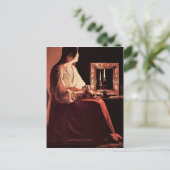 Mary Magdalene door Georges de La Tour Briefkaart (Staand voorkant)