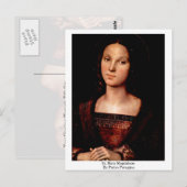 Mary Magdalene door Pietro Perugino Briefkaart (Voorkant / Achterkant)
