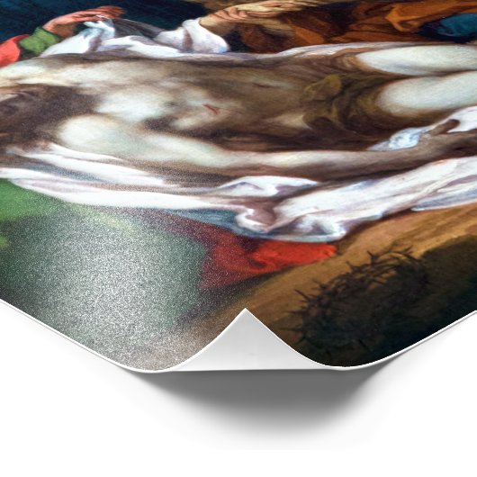 Mary Magdalene en Jezus Foto Afdruk (Hoek)